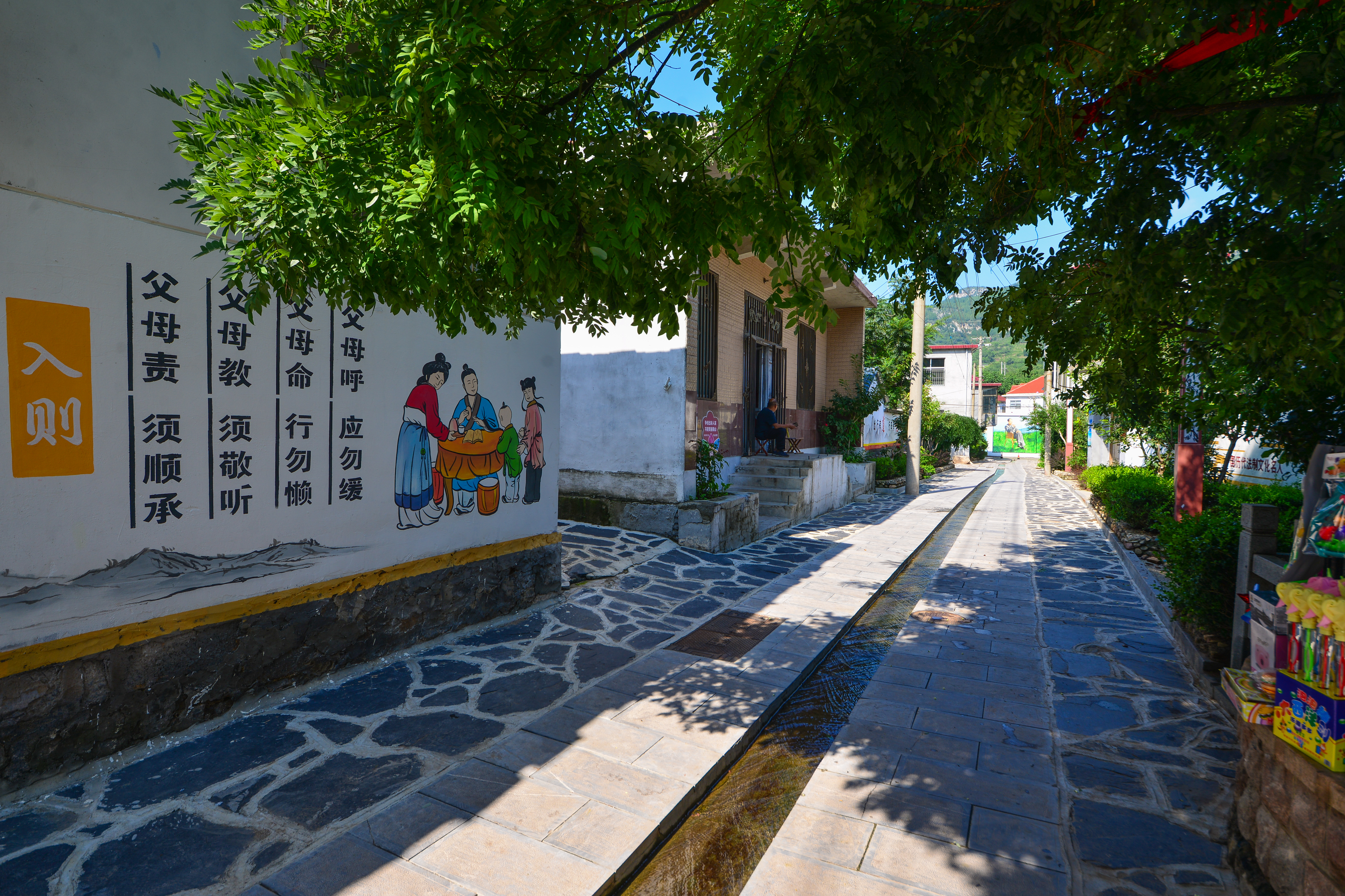 叮咚的泉水,迷人的风景,济南这个古村低调鲜为人识,却美得让人惊喜!