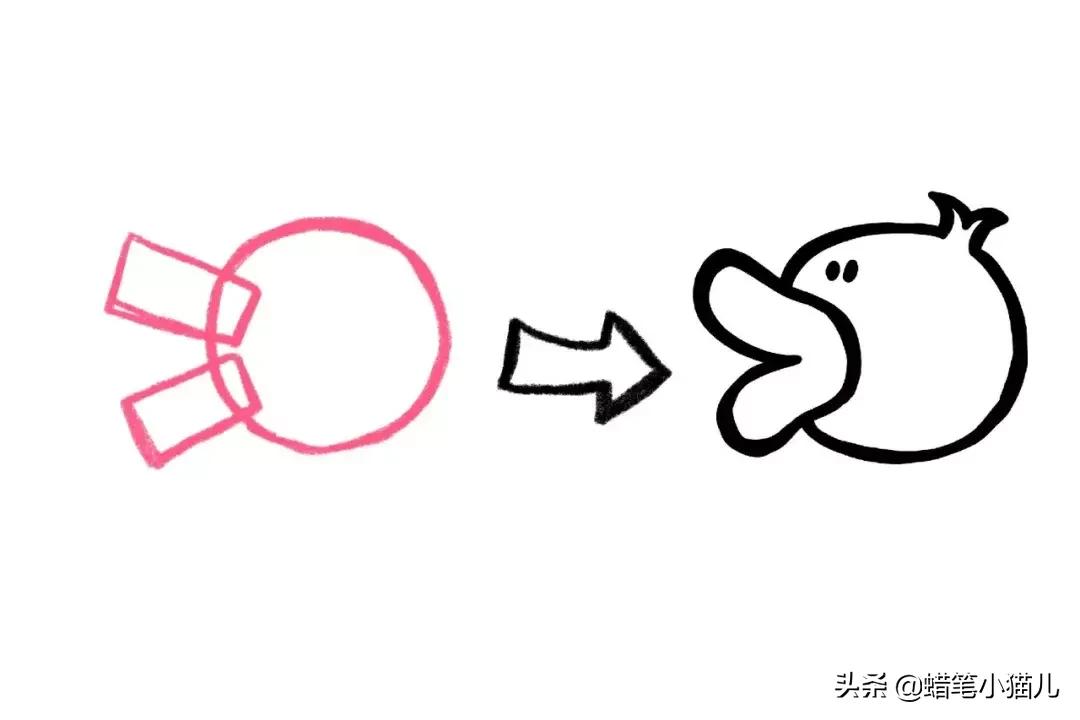 简笔画临摹怎么拍视频,彩铅500幅临摹简笔画