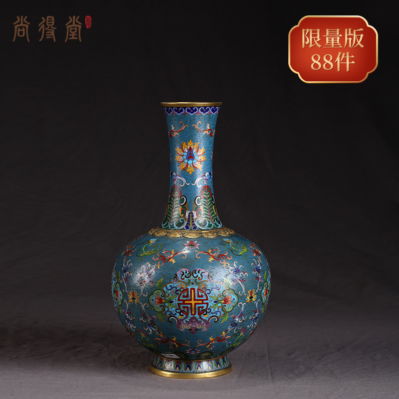 中国非遗项目景泰蓝制作技艺,国内精美宫廷景泰蓝工艺品种类