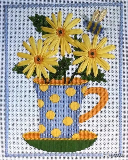 十字绣绣好要怎么弄,十字绣正确绣法为什么要留一格呢