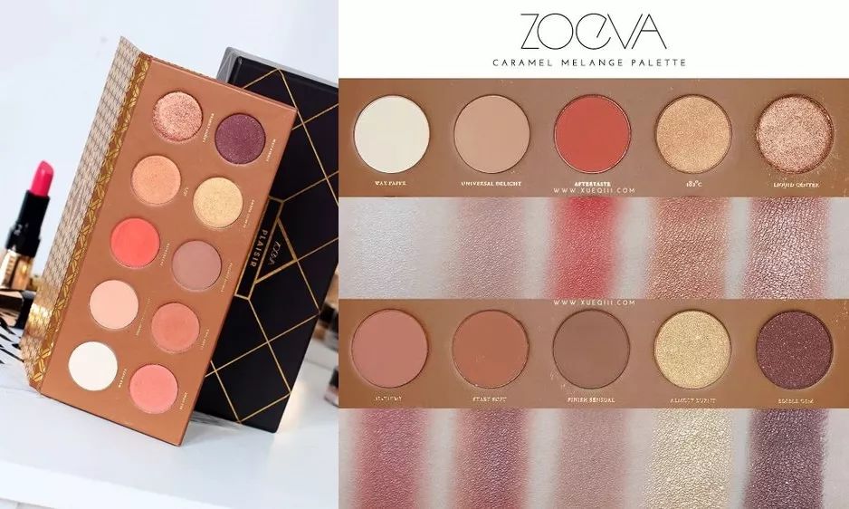 秋冬必收清单+1!7种枫叶色、橘棕色眼影盘推荐