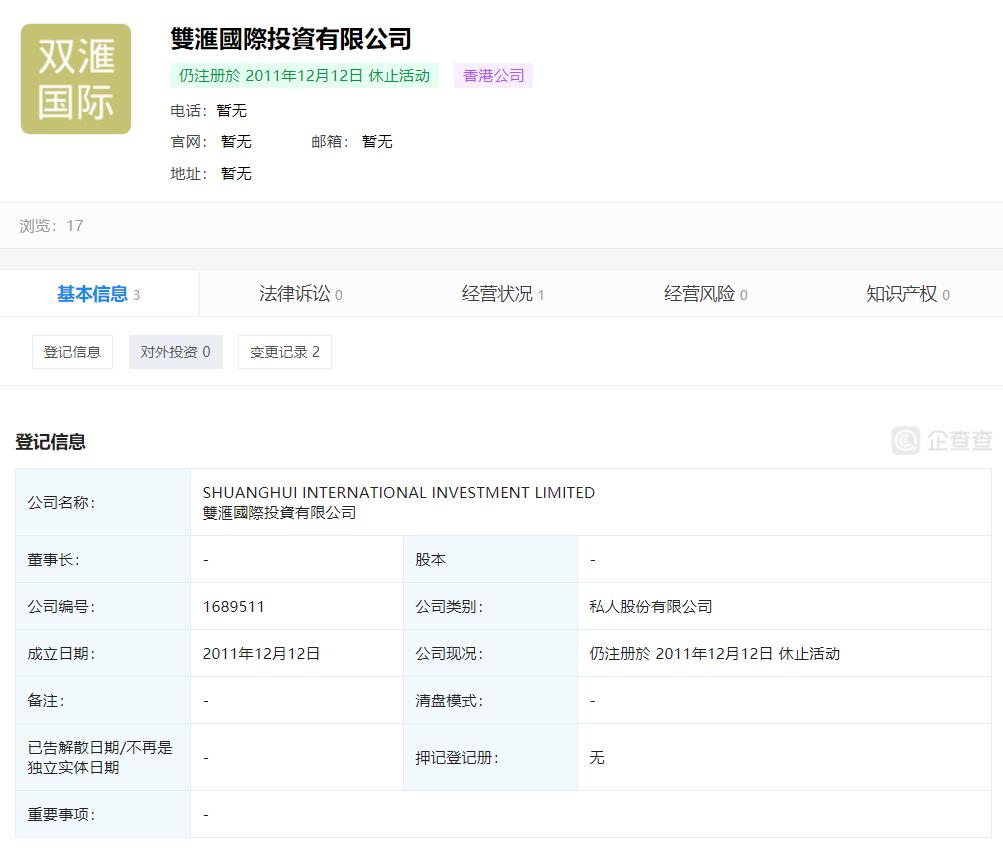 年薪20亿的屠夫,能否再次挽救“猪瘟病毒”危机中的双汇呢?