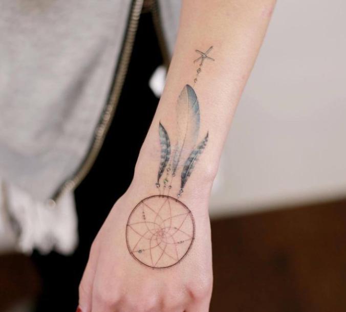 纹身初学者应该练习什么图案,纹身新手入门小图案教学