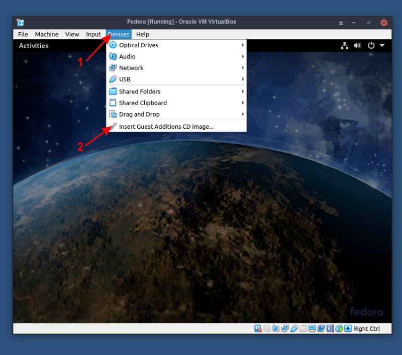 如何在linux中安装virtualbox,virtualbox新建fedora虚拟机教程