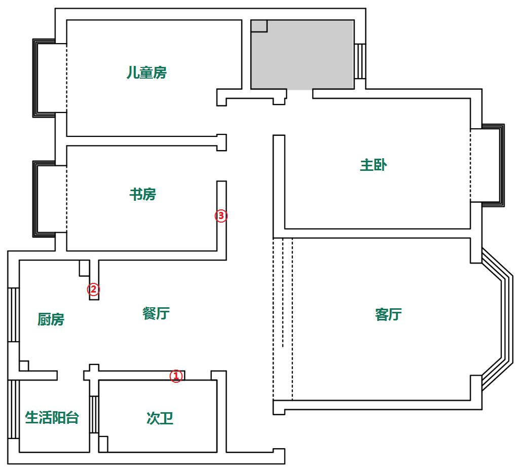 16年自住老房的逆袭!西区花园120㎡套三get超棒交互空间