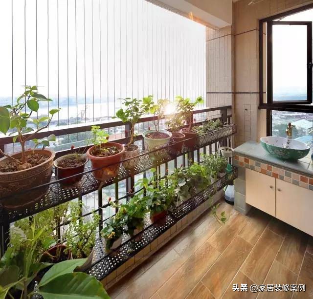 阳台要封起来怎么设计好看,极窄小阳台巧妙利用