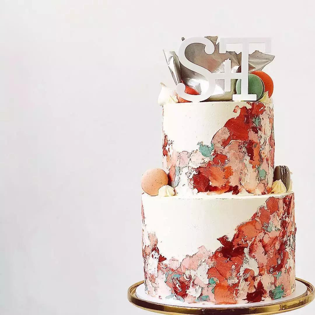 蛋糕好看复古可爱做法,艺术蛋糕创意制作视频