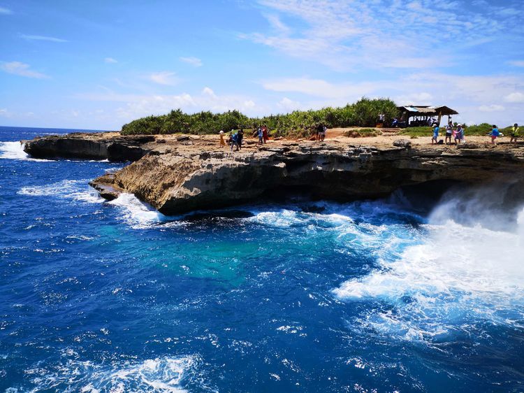 巴厘区蓝梦岛,蓝梦岛的海水超级美