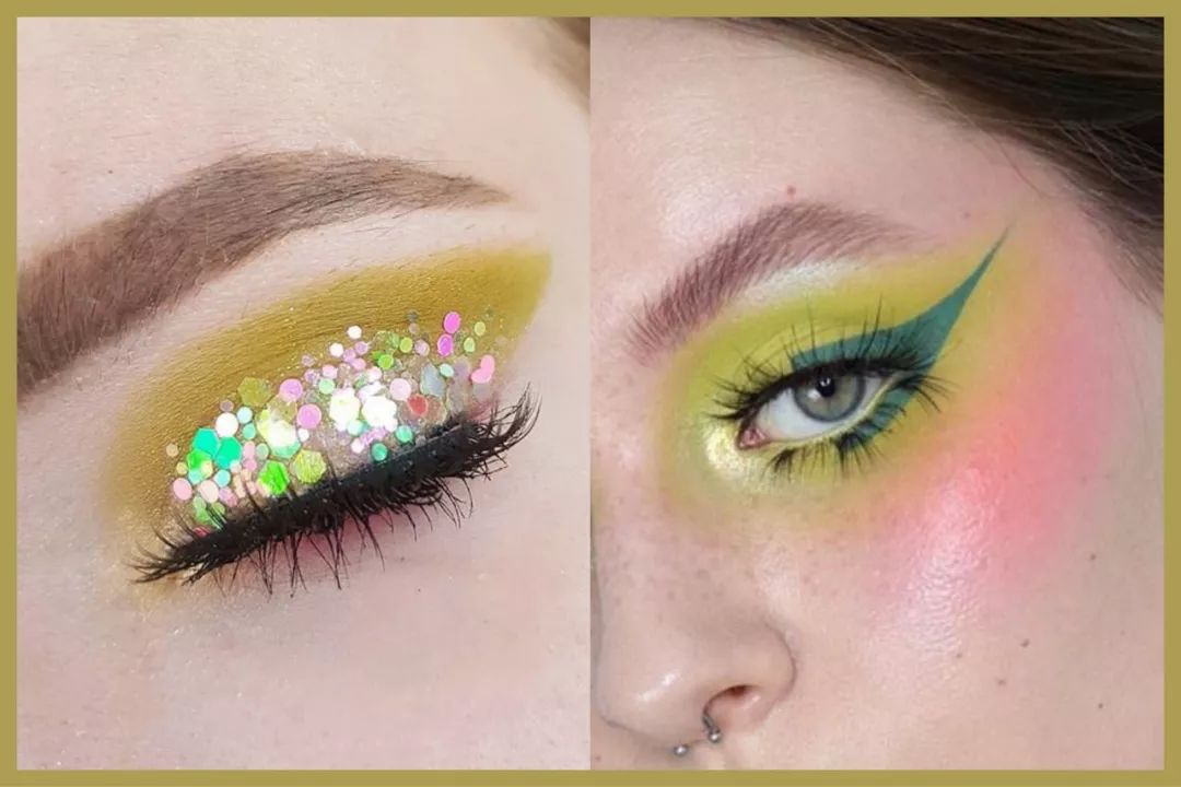 黑黄皮牛油果绿试色,清透显白裸色