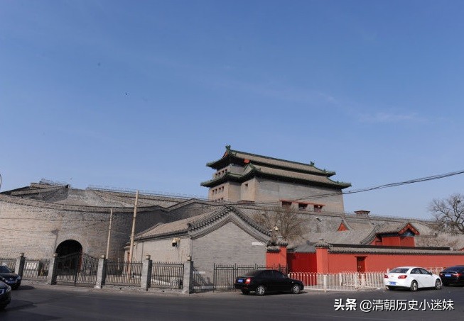 明清老北京城门示意图,德胜门城楼的历史