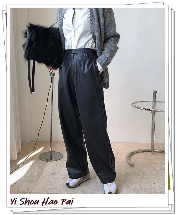 冬季皮裤怎么搭配好看,今年的皮裤怎么搭配最流行