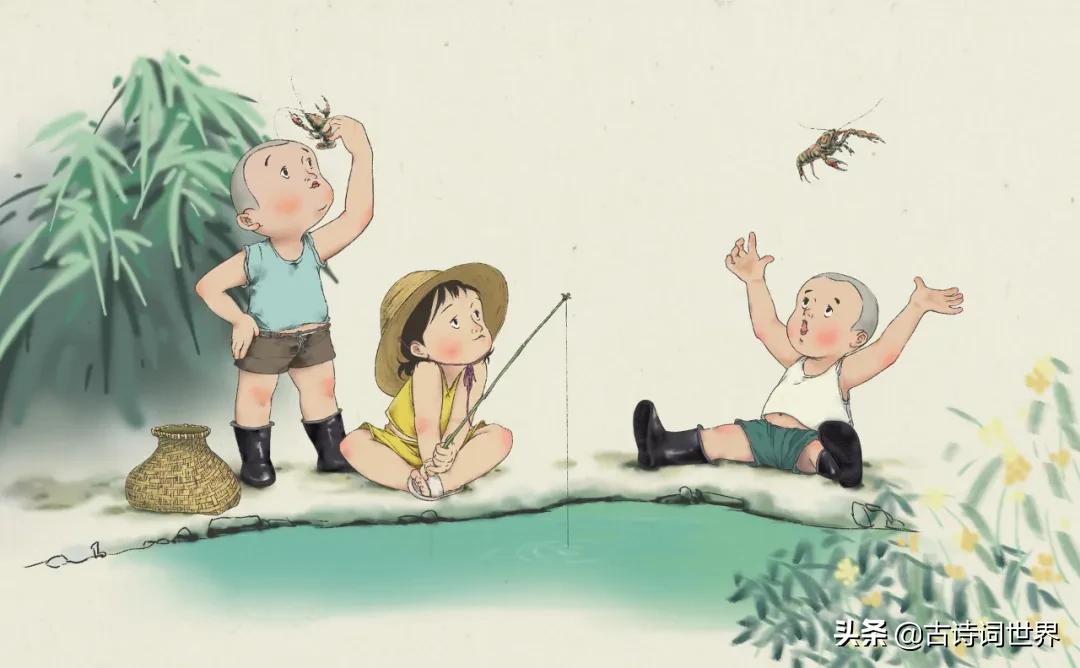 古代写女童可爱的古诗,赞小孙女可爱的古诗