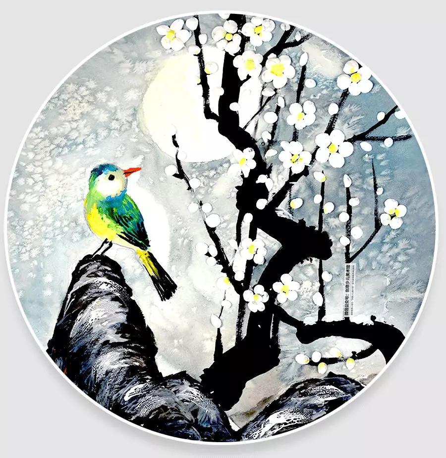 梅花怎么画简单又好看粘土,桃花水彩儿童画最简单