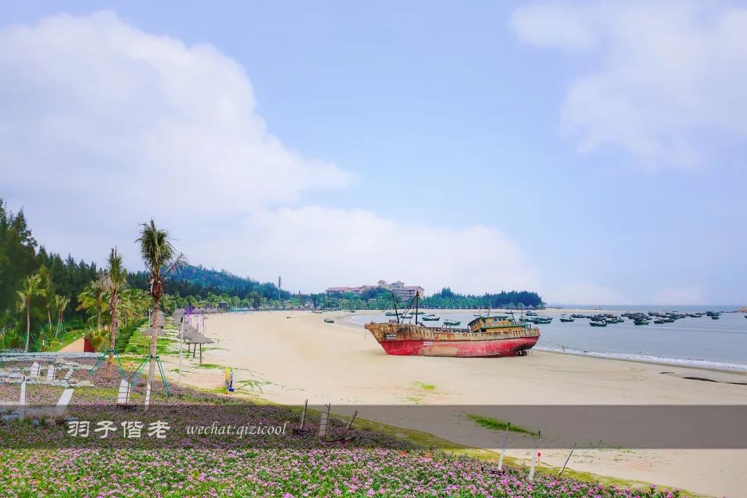 茂名最浪漫海岸在哪里,茂名浪漫海岸夕阳美如画