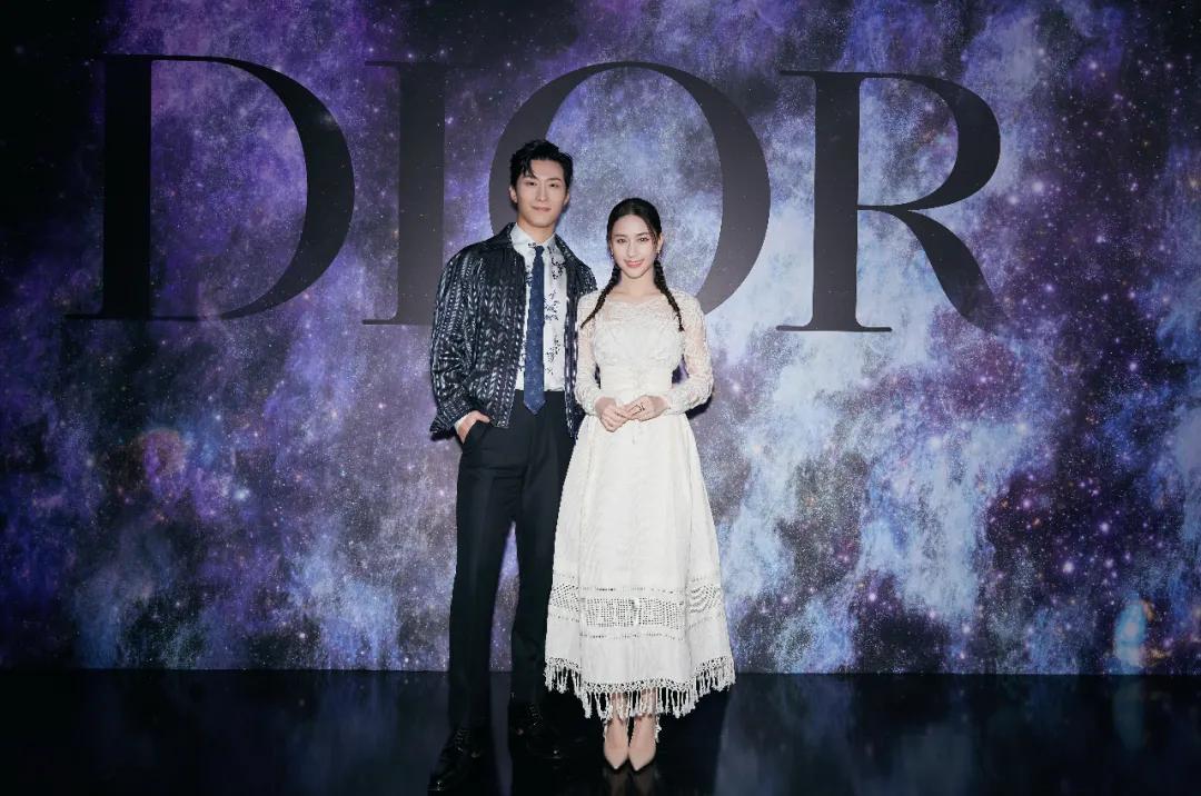 dior杨颖星空裙,dior星空大秀