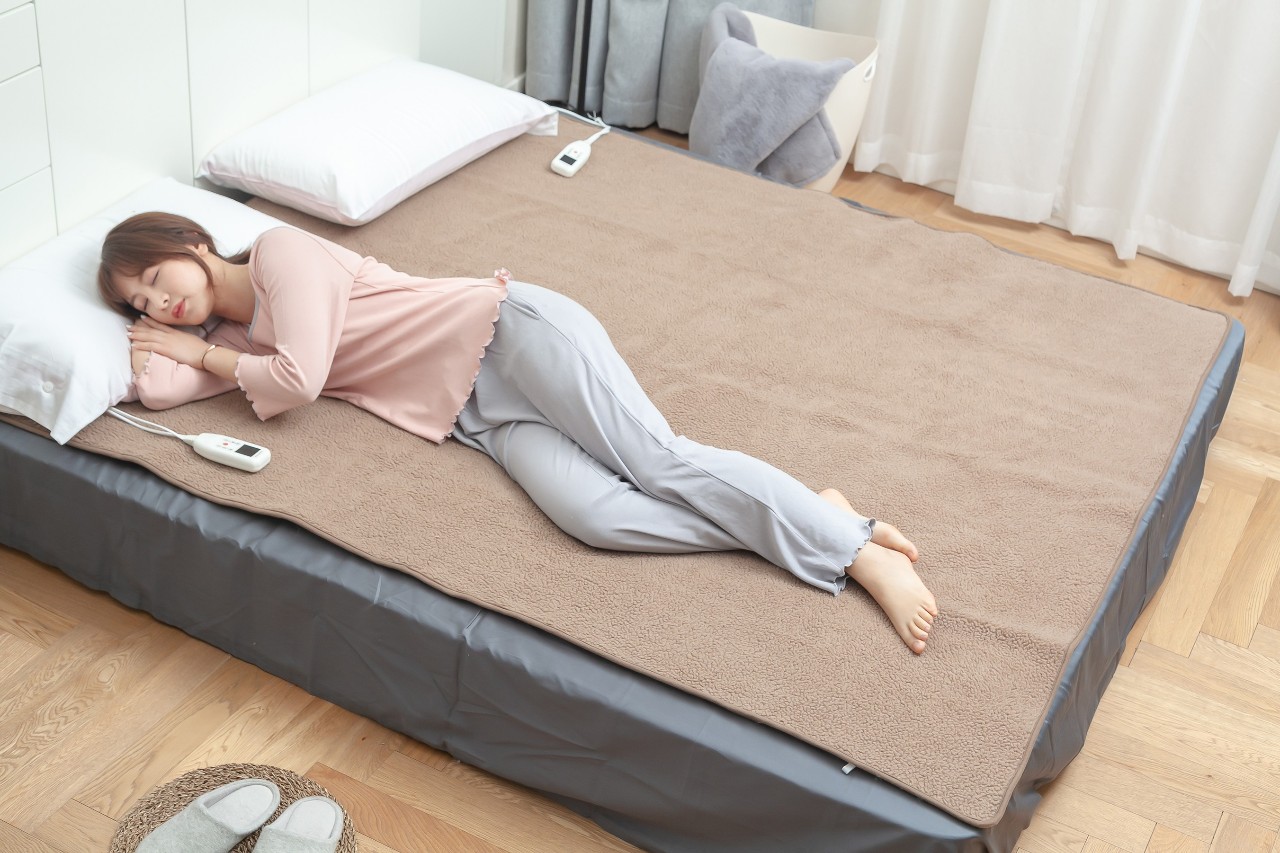 防螨电热毯,电热毯双人除螨可折叠