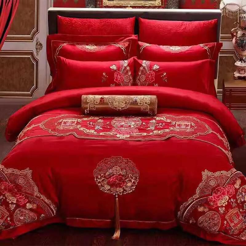 结婚喜被怎么搭配,结婚喜被怎么选购