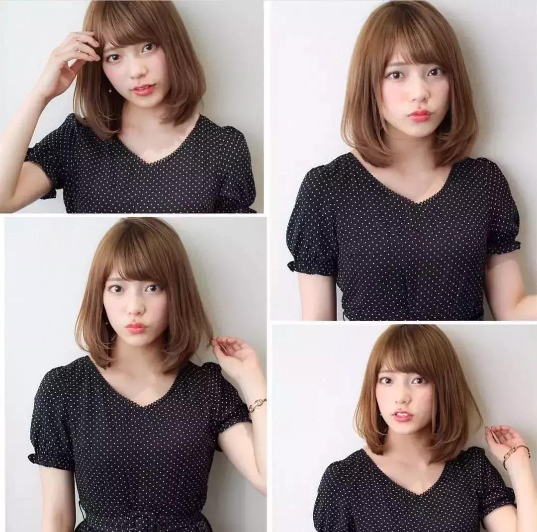 适合大脸的短发发型女最新,大脸妹子最适合的四款发型