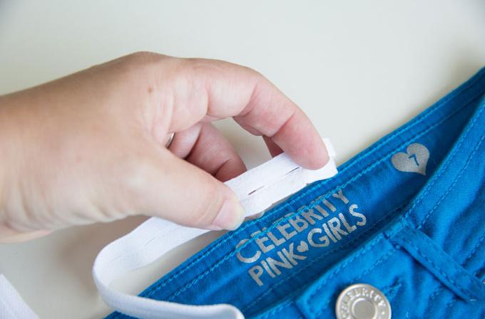 有拉链的牛仔裤怎样加松紧腰带,牛仔裤腰带又长又宽了怎么绑好看