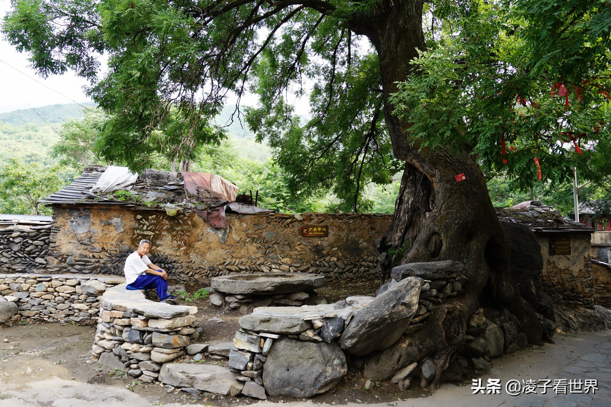 逃离北京40度高温，房山享受22度清凉，看银狐，逛古街吃铁锅炖