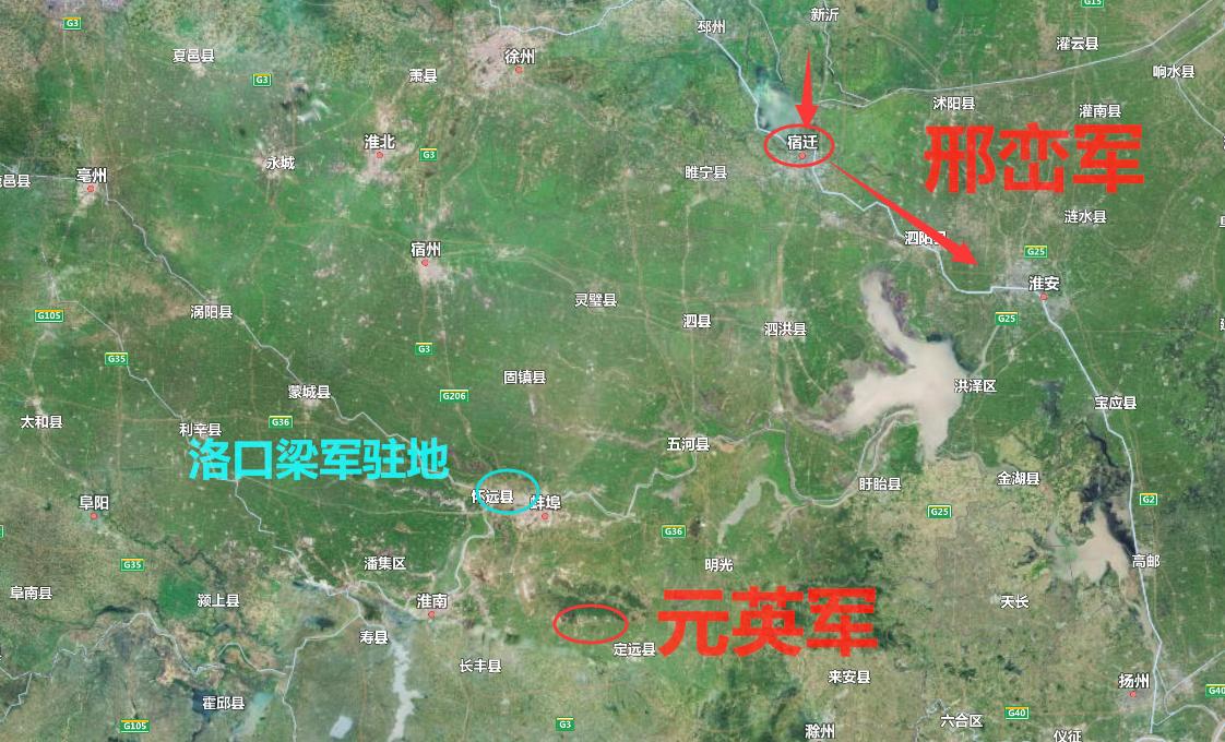 梁城洛口之战,洛口之役完整版