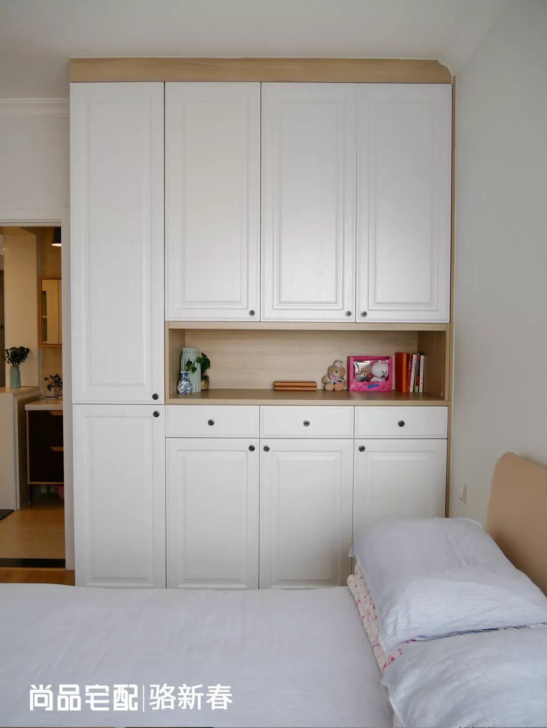 小房间榻榻米带吧台,小户型榻榻米上床下柜一体