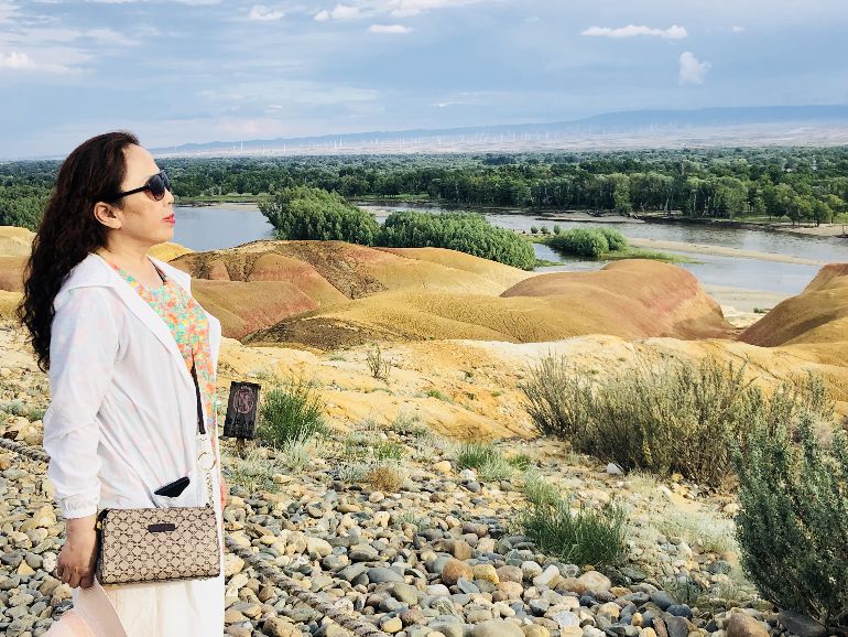 布尔津至富蕴大巴,去布尔津沿途风景随拍