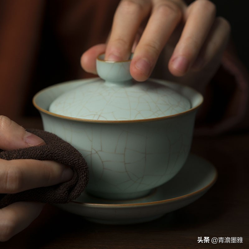 汝瓷开片怎么养线快,汝瓷开片用什么茶养好