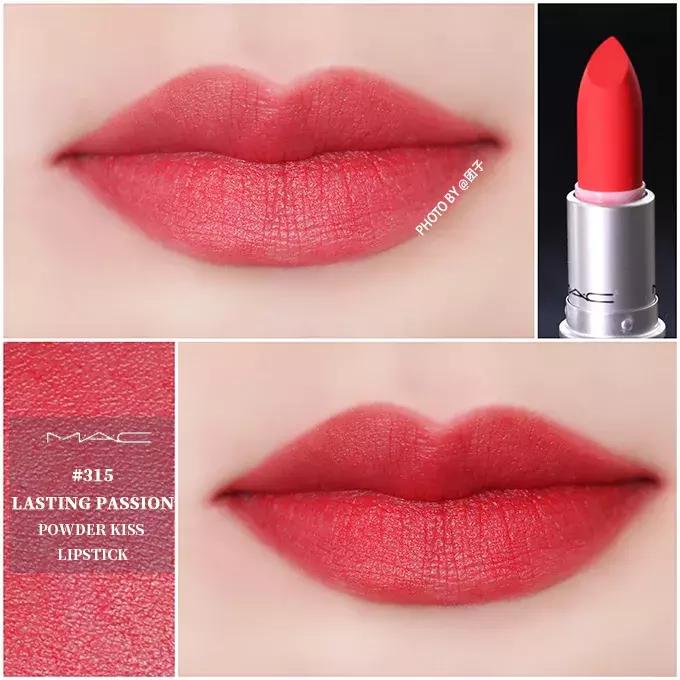 mac口红小辣椒色号是602还是316,20支mac试色