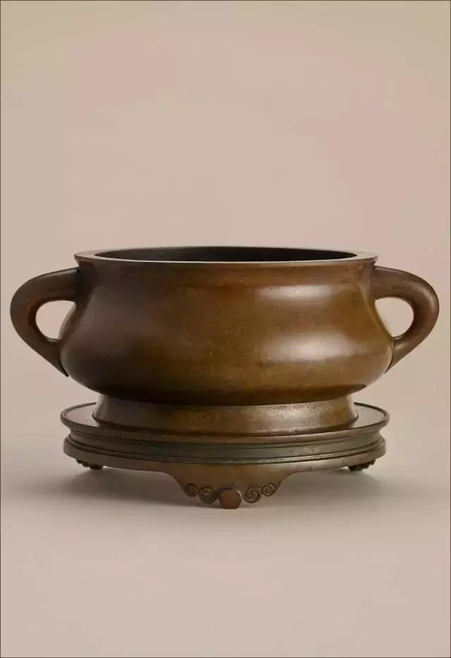 鼎形香炉,案头雅物