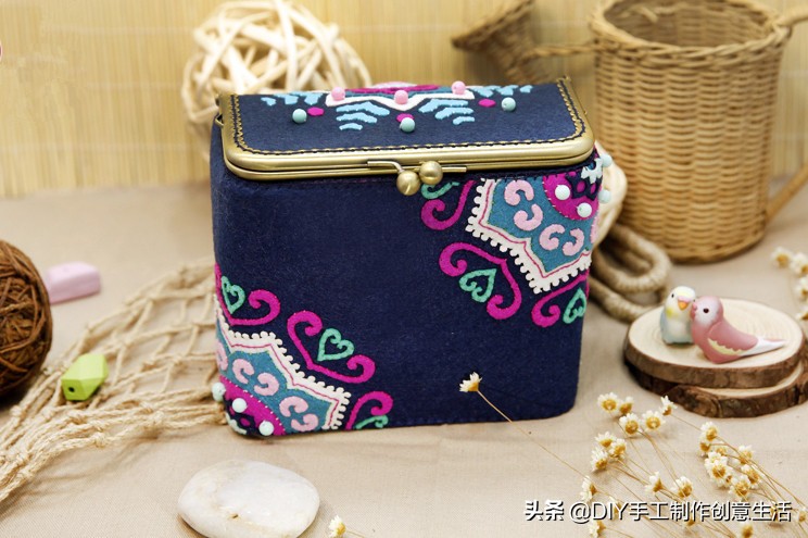 做一个收纳的小东西,做一个精致的收纳盒