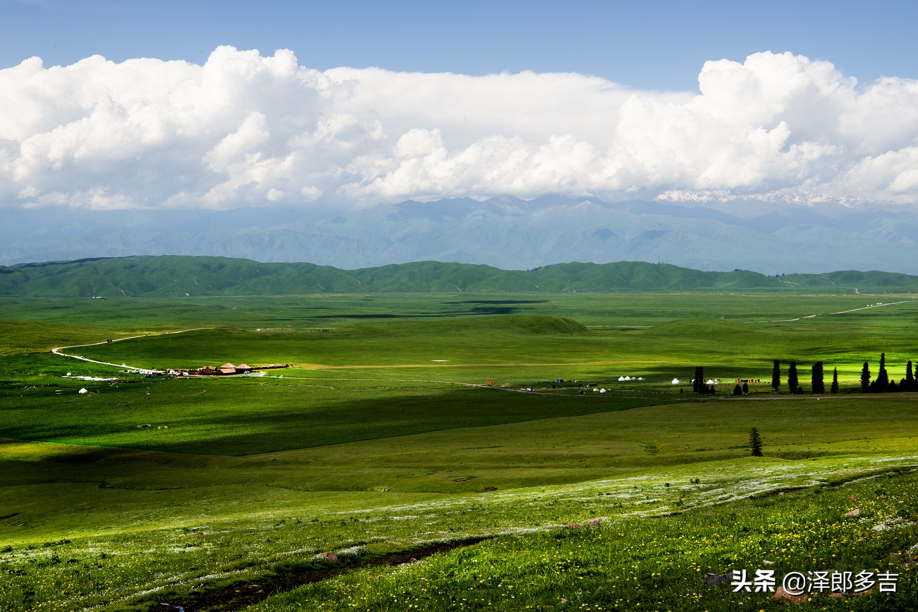 喻林斌摄影作品欣赏：“醉镜”那拉提