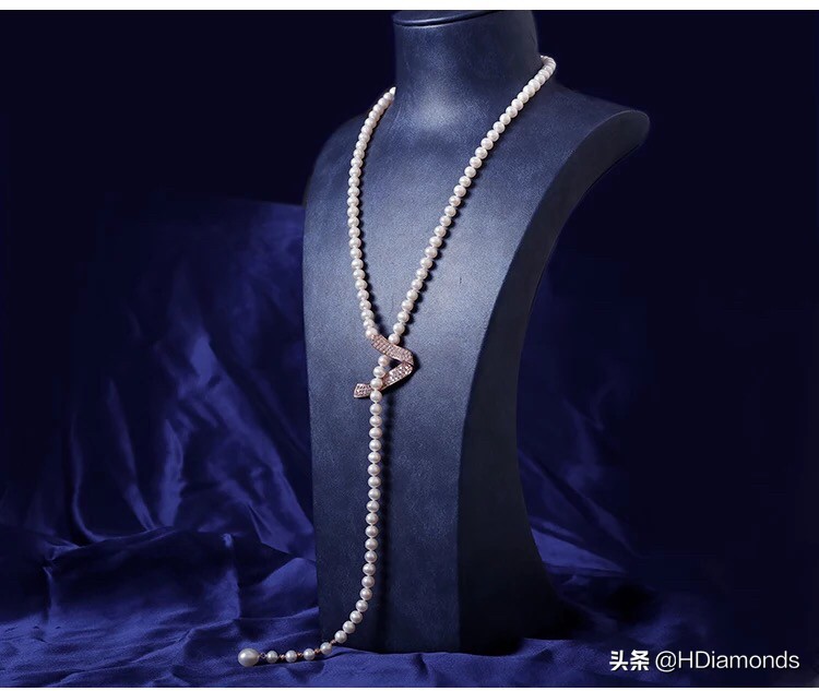 今年最火的毛衣链珍珠,2023最新款珍珠毛衣链