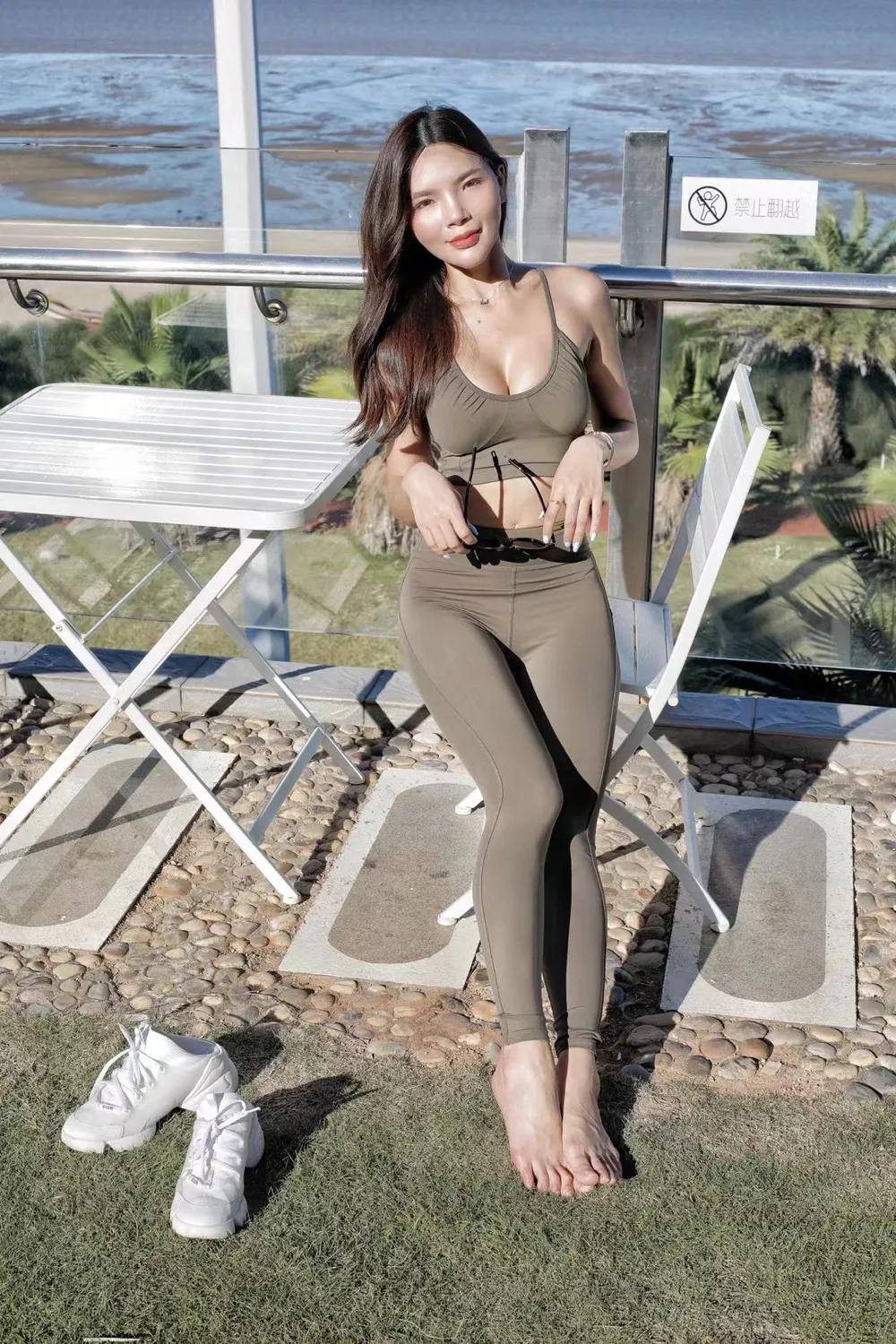 身材特别好的健身女博主,中国女健身达人网红