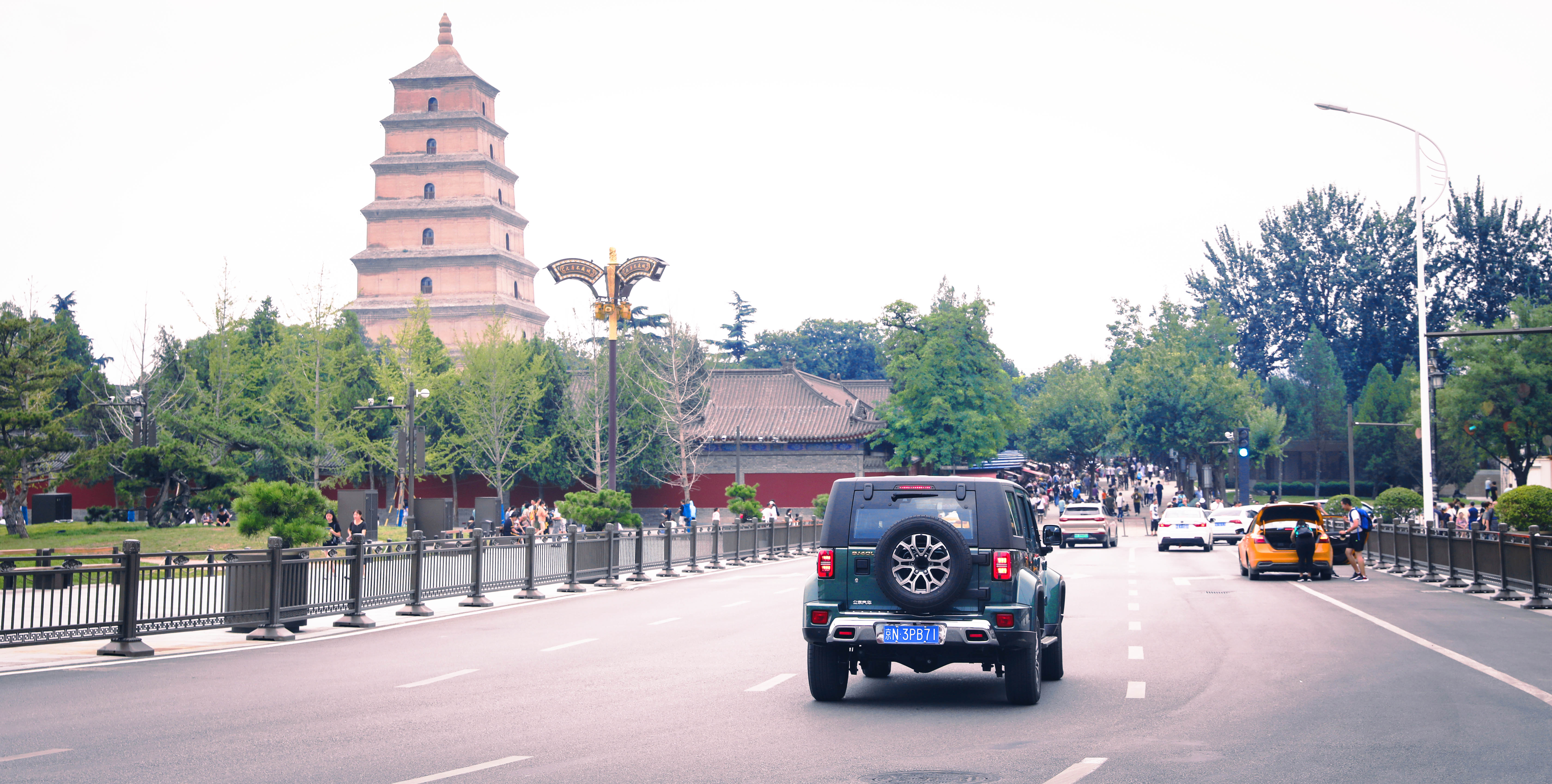 2023年穿越古城徒步挑战,挑战西安城墙走一圈