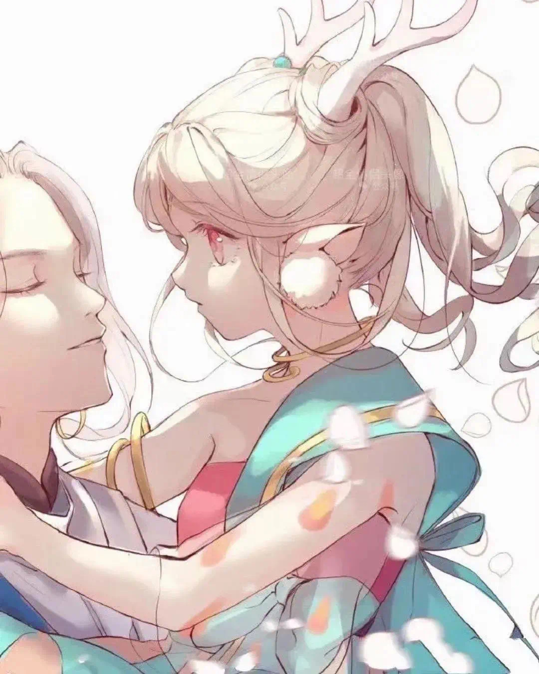 情侣头像王者荣耀一男一女分开,王者荣耀蔡澜和蔡文姬情侣头像