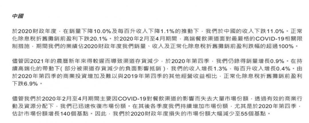 百威亚太营收、利润双下滑,CFO换任,高端市场正在被蚕食