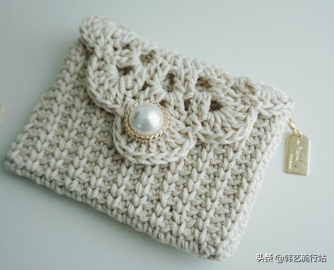 韩国钩针包包图解,韩国钩针教程