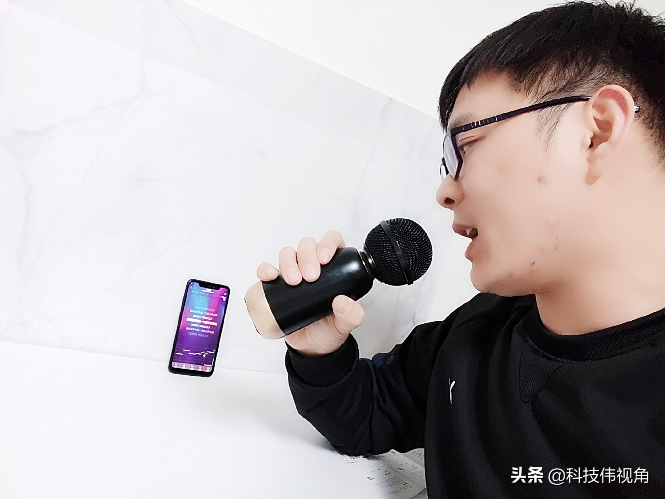 唱吧k歌神器苹果,唱吧精灵麦克风