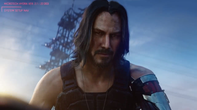 基努里维斯赛博朋克2077宣传片,赛博朋克2077艾尔巴和基努里维斯