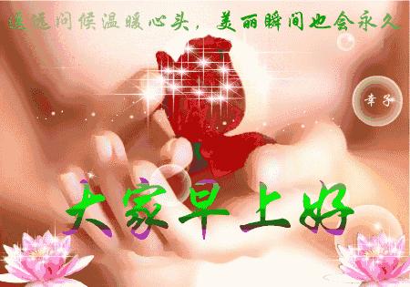 大家早上好祝福语动态图片大图,最新漂亮早上好祝福语动态表情图