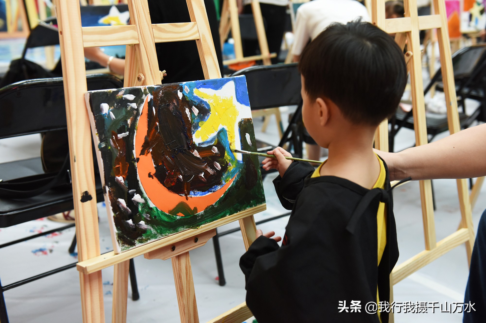 梵高星空油画绘画教程,梵高的星空绘画教程油画棒