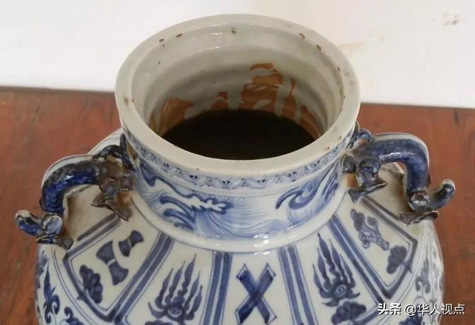 元青花葫芦瓶真假辨别,紫光灯下真假元青花视频