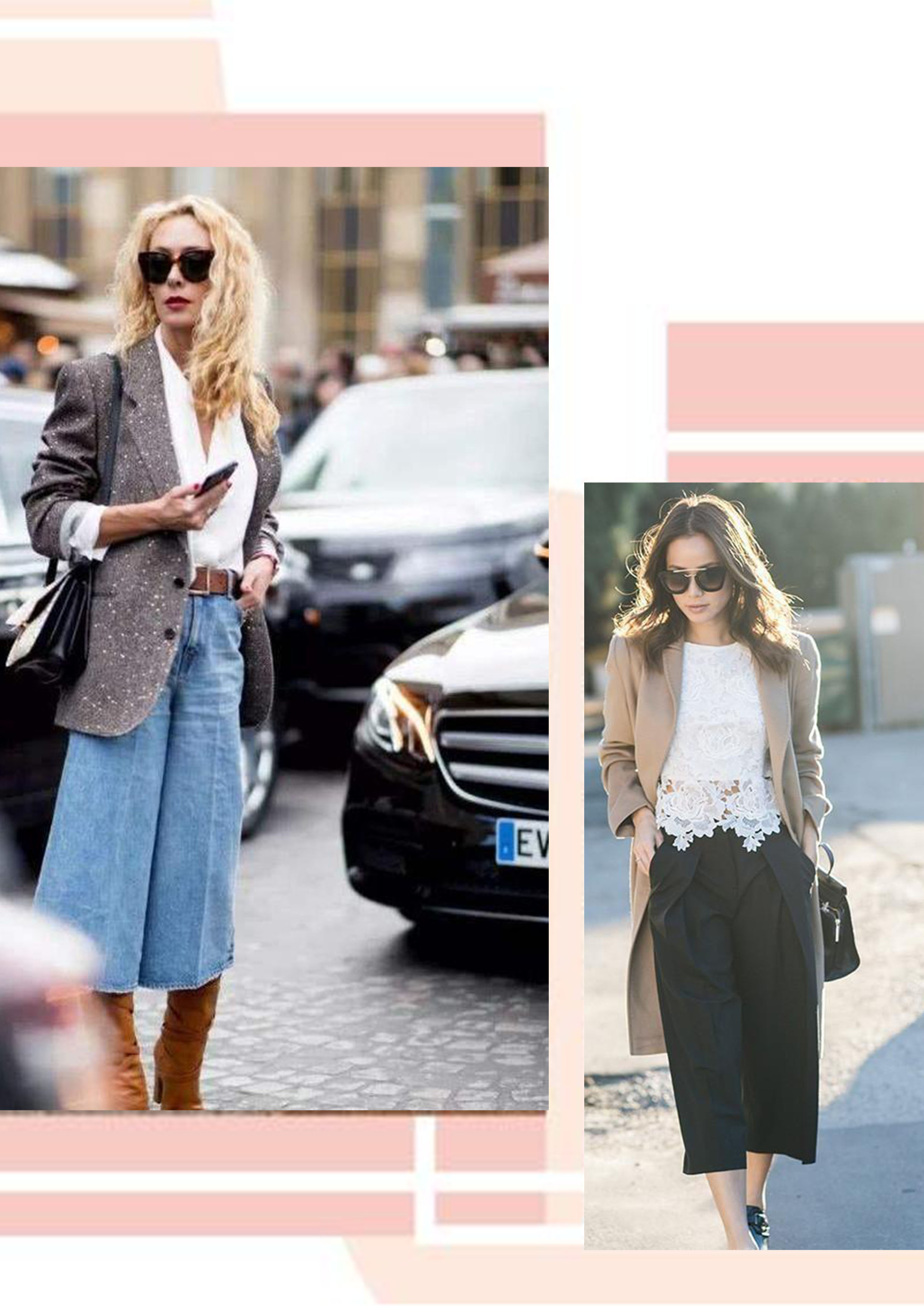 阔腿裤out了今年流行初恋裤,最近流行穿的高腰阔腿裤凉凉的