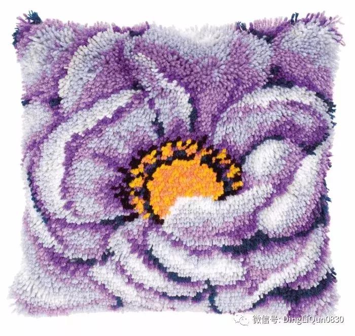 向日葵戳戳绣diy刺绣,刺绣基础针法教程刺绣抱枕