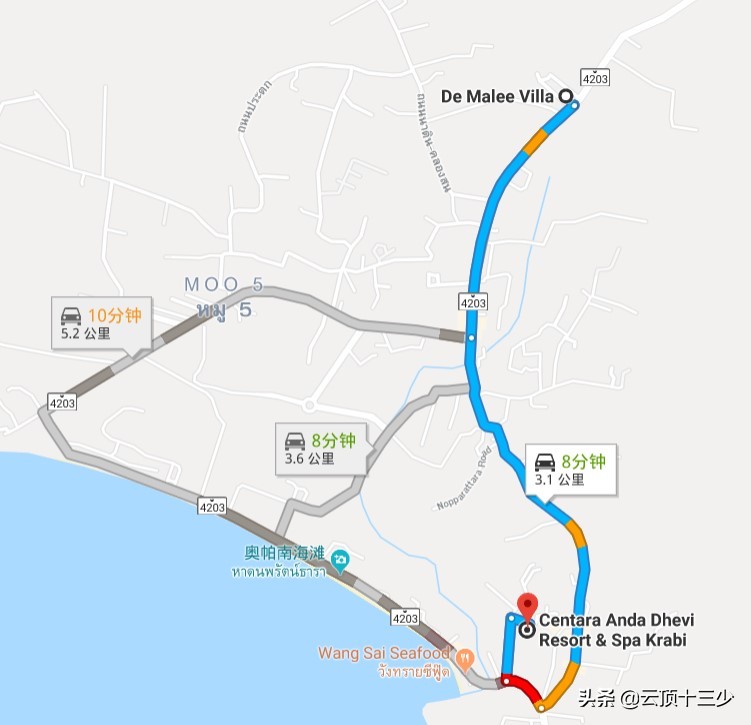 曼谷甲米自由行,曼谷自驾甲米最佳路线