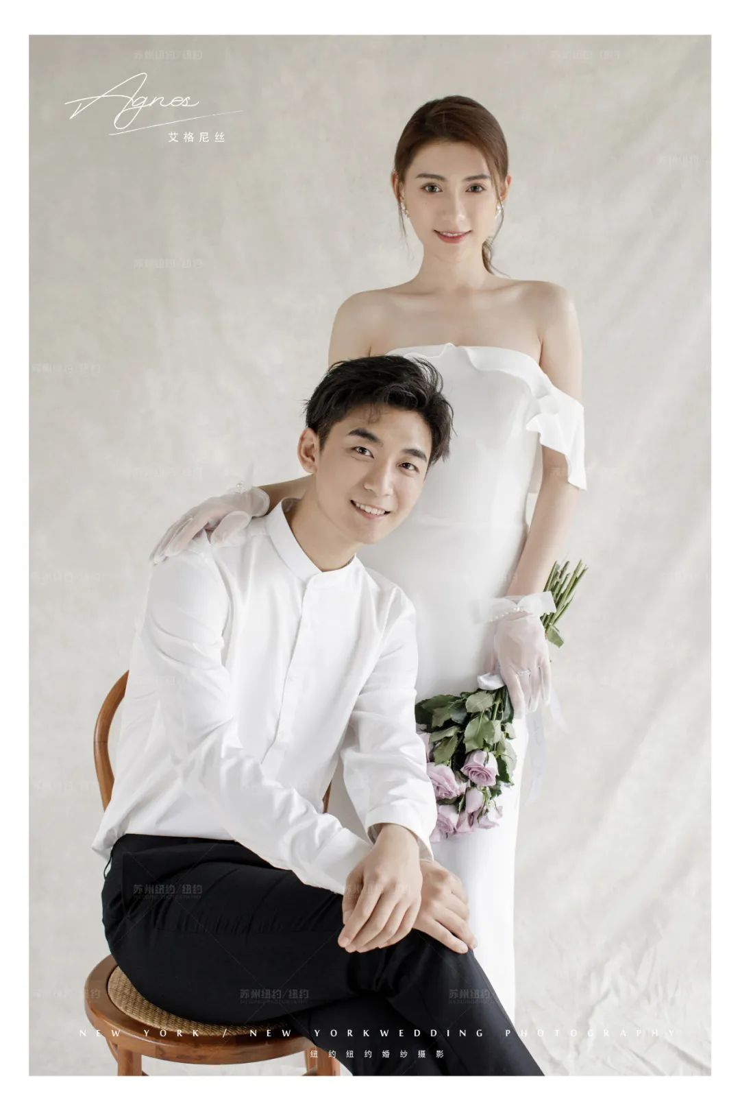 彩纱森系油画风格婚纱照,一眼就惊艳的法式油画风婚纱照