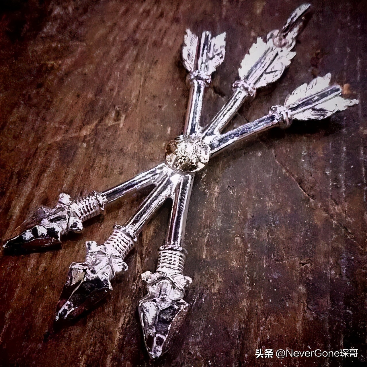 日本复古银饰——FirstArrows项链开箱+2年旧化