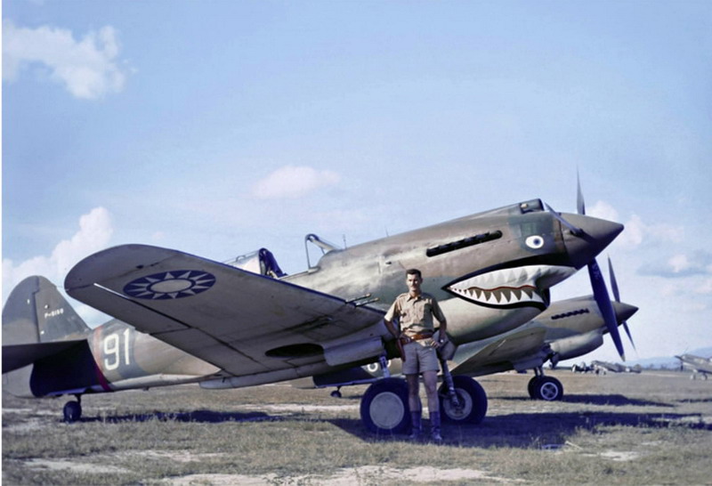 p-40战鹰战斗机图纸,p40战鹰战斗机历史影像