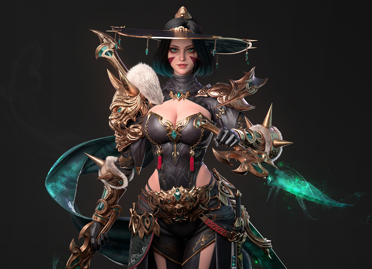 翼次方cg角色,翼次方李浩岑教学视频